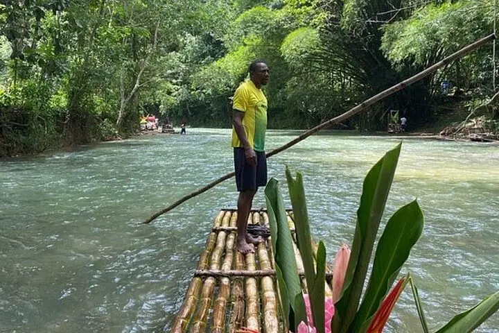 Great River Rafting With Limestone Massage From Montego Bay
