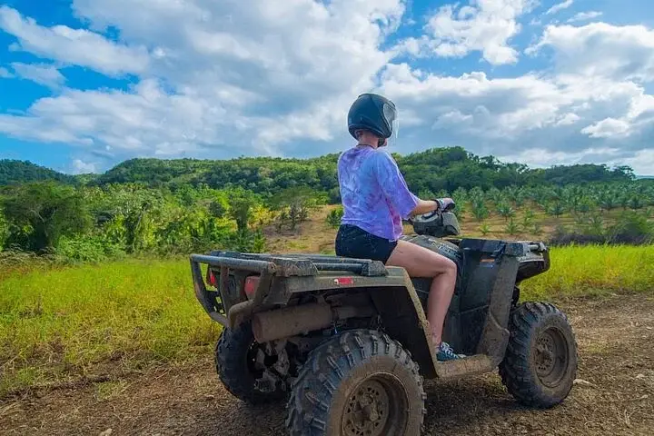 ATV Nature Ride and Sunset Tour at Ricks Cafe from Montego Bay