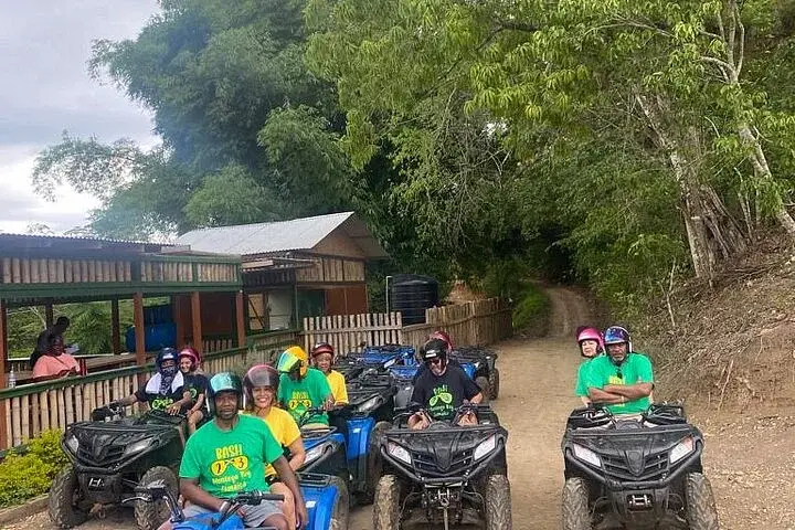 ATV Nature Ride and Sunset Tour at Ricks Cafe from Montego Bay