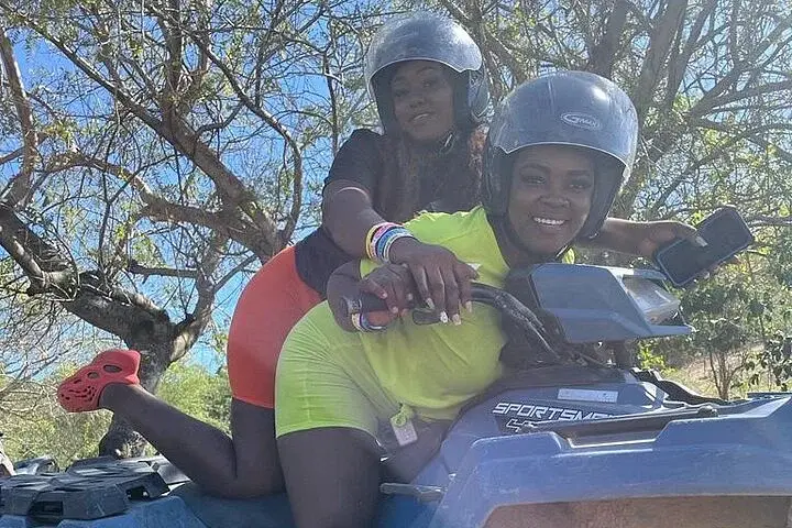ATV Nature Ride and Sunset Tour at Ricks Cafe from Montego Bay
