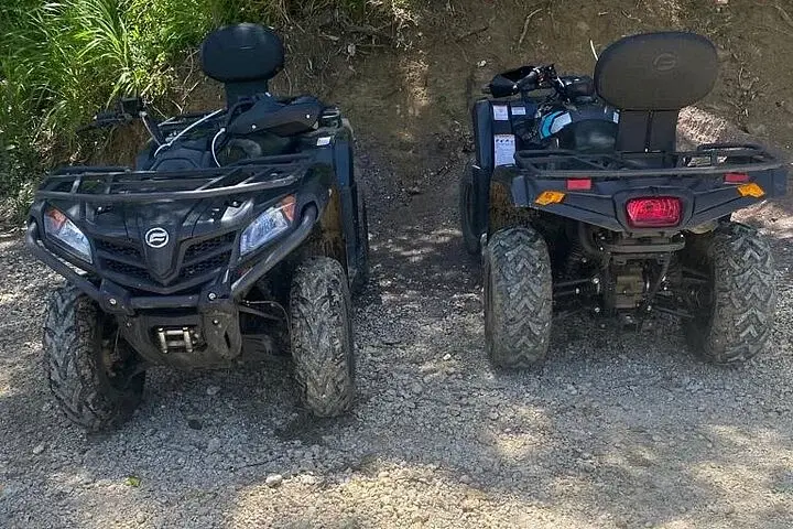 ATV Nature Ride and Sunset Tour at Ricks Cafe from Montego Bay