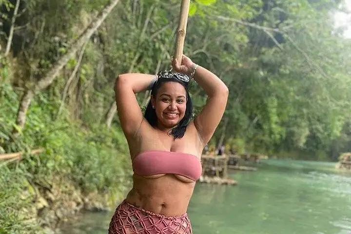 Bamboo Rafting with limestone Massage and Margaritaville From Montego Bay